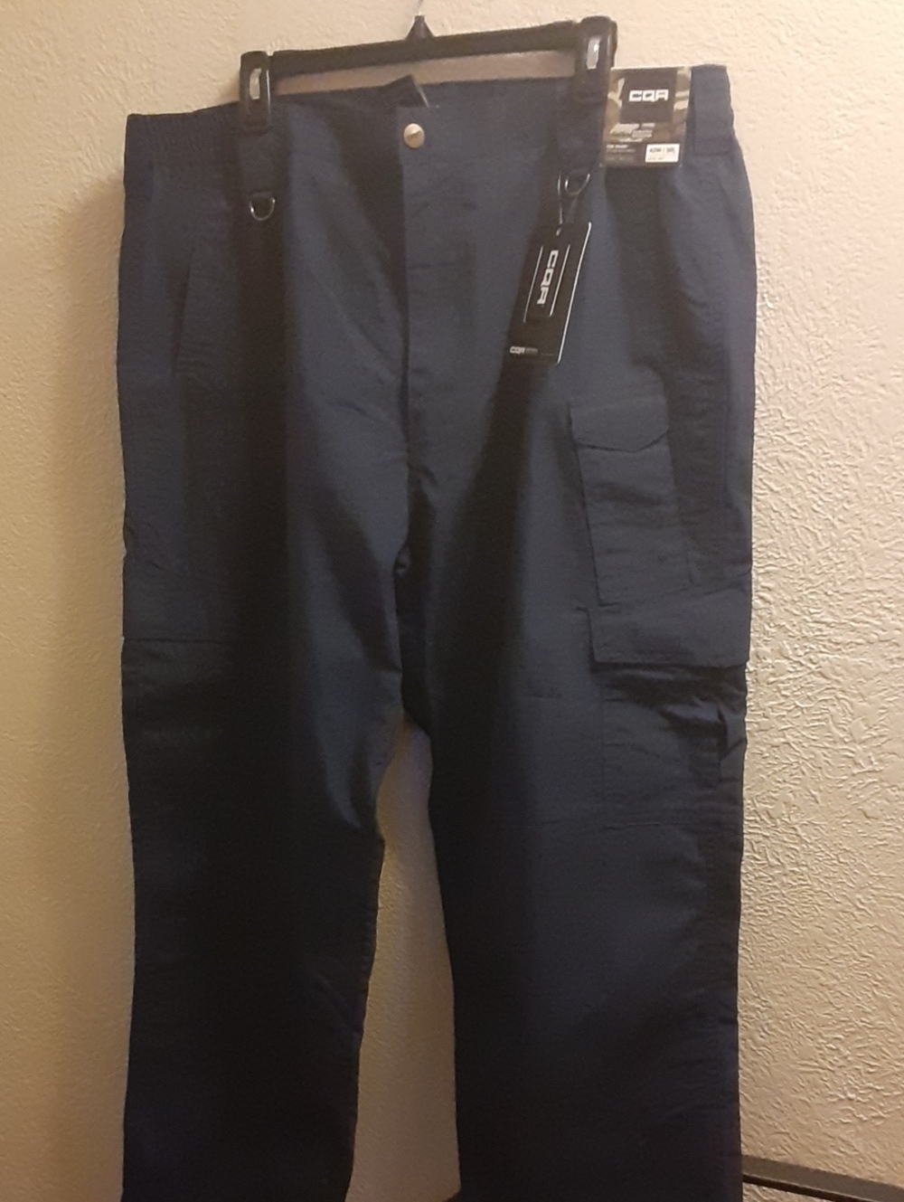 Men's Navy Cargo Pants  by CQR